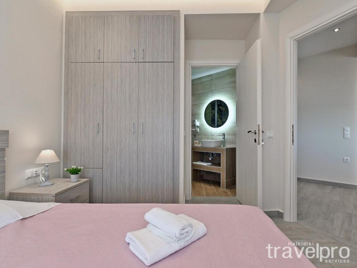 Sabbia Apartments Seafront By Rentalspro Services - Nea Moudania Halkidiki エクステリア 写真