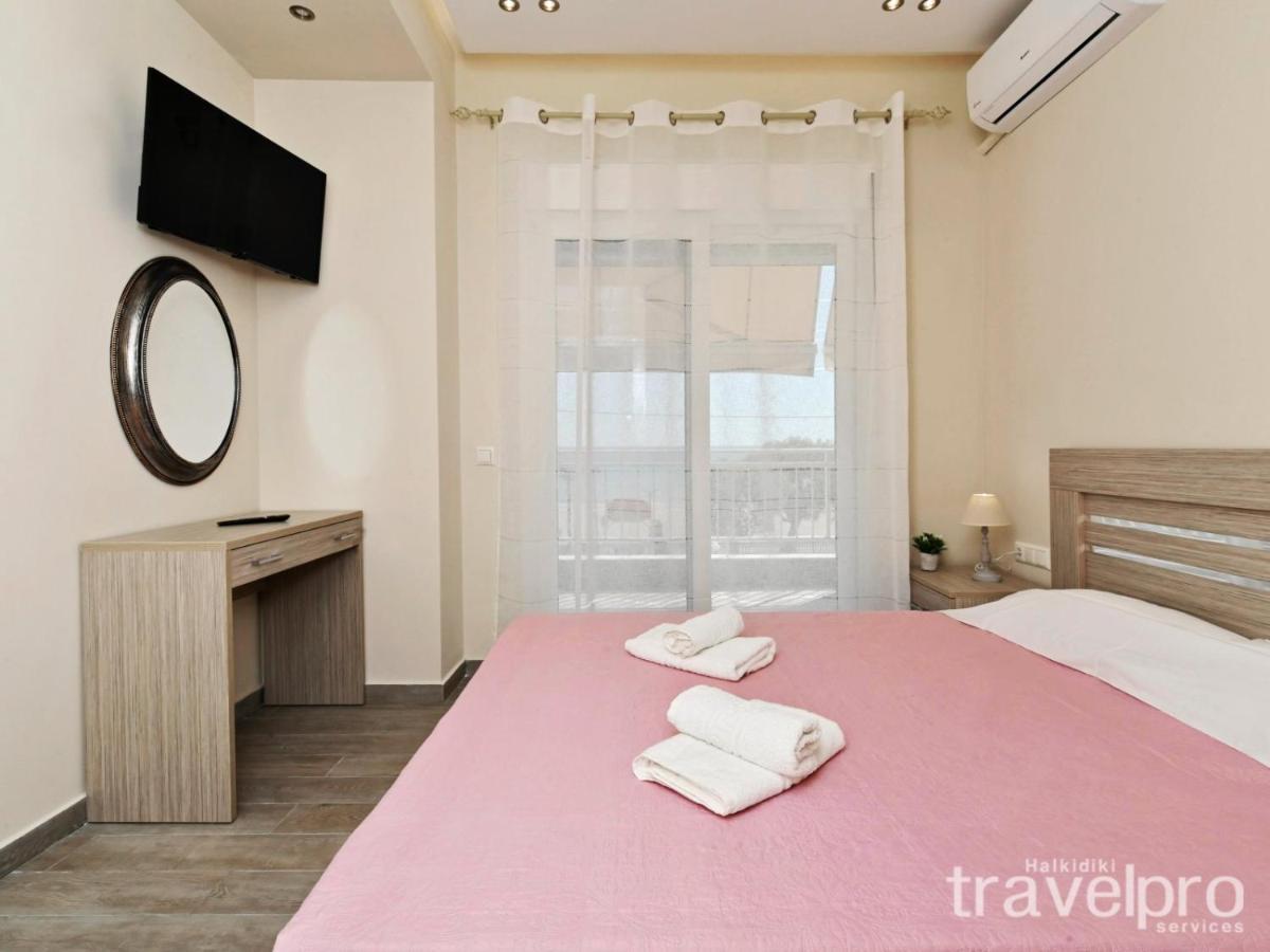 Sabbia Apartments Seafront By Rentalspro Services - Nea Moudania Halkidiki エクステリア 写真