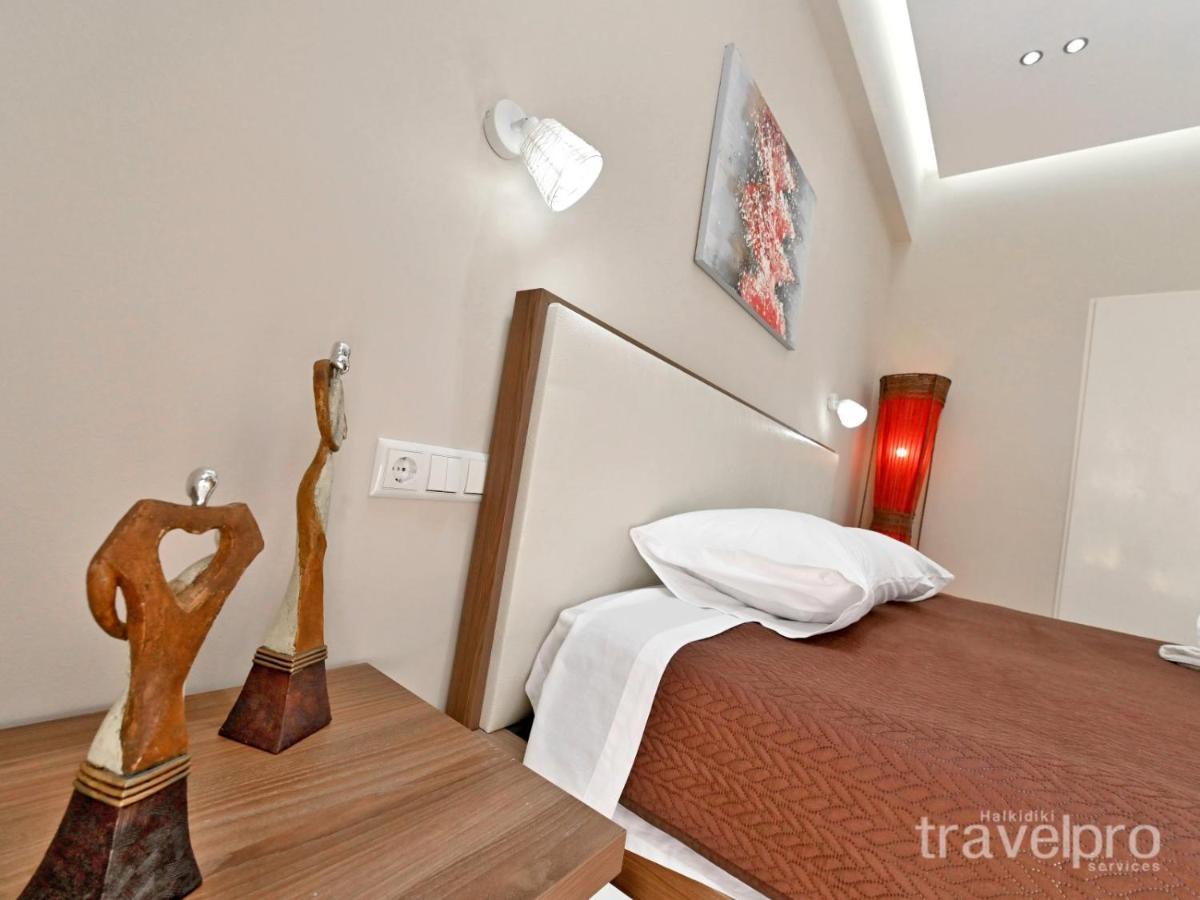 Sabbia Apartments Seafront By Rentalspro Services - Nea Moudania Halkidiki エクステリア 写真
