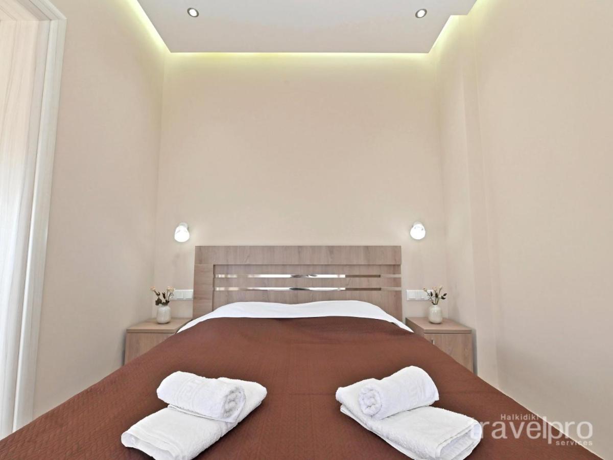 Sabbia Apartments Seafront By Rentalspro Services - Nea Moudania Halkidiki エクステリア 写真