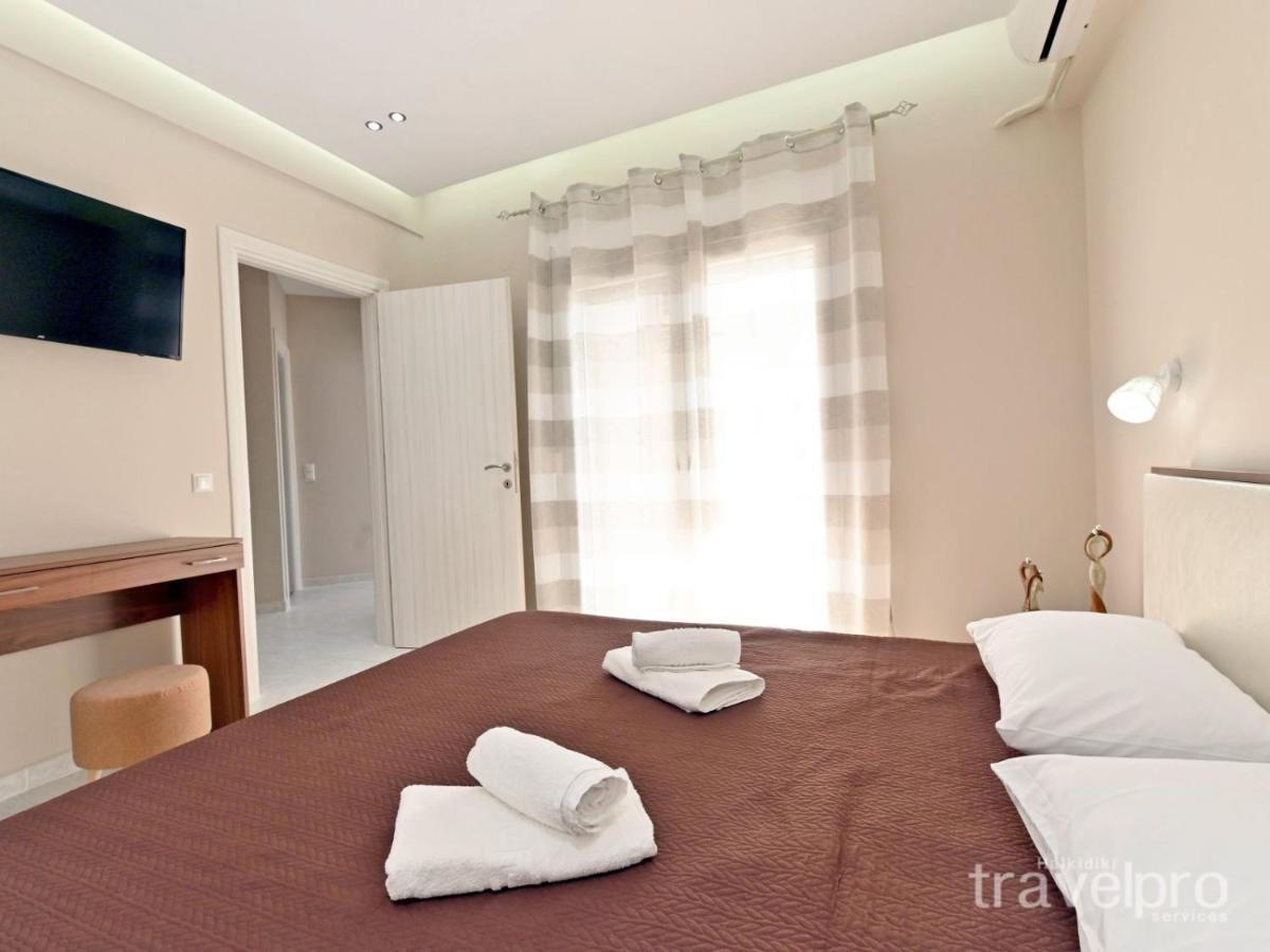 Sabbia Apartments Seafront By Rentalspro Services - Nea Moudania Halkidiki エクステリア 写真