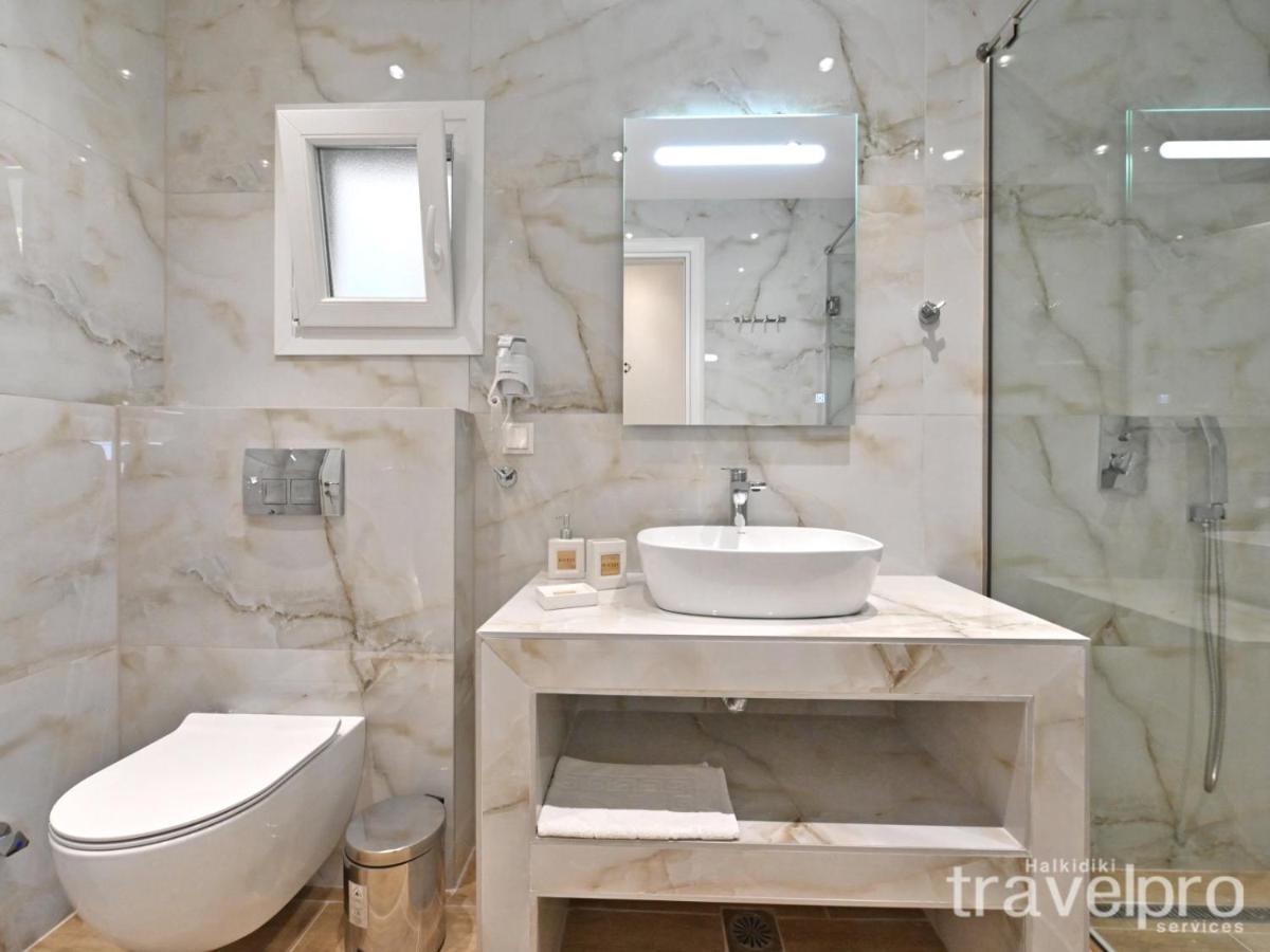 Sabbia Apartments Seafront By Rentalspro Services - Nea Moudania Halkidiki エクステリア 写真