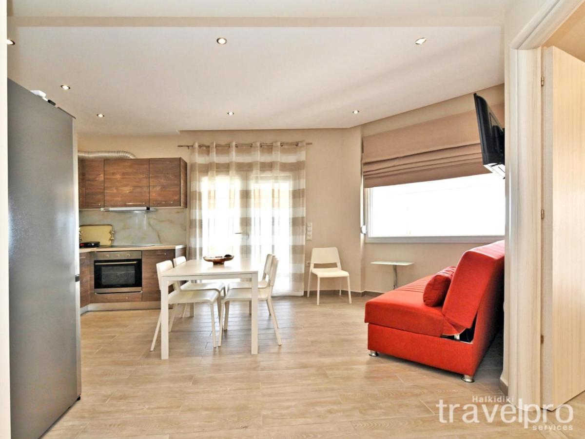 Sabbia Apartments Seafront By Rentalspro Services - Nea Moudania Halkidiki エクステリア 写真