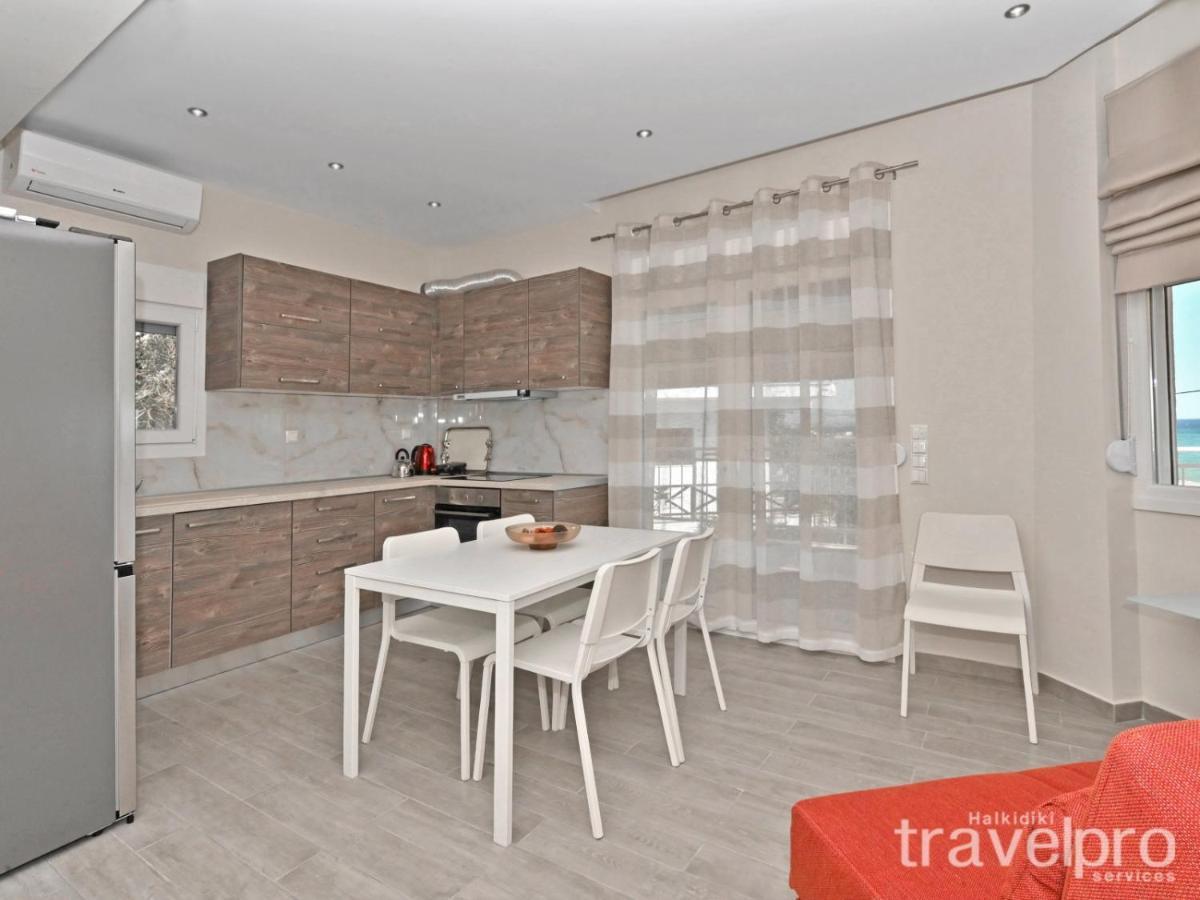 Sabbia Apartments Seafront By Rentalspro Services - Nea Moudania Halkidiki エクステリア 写真