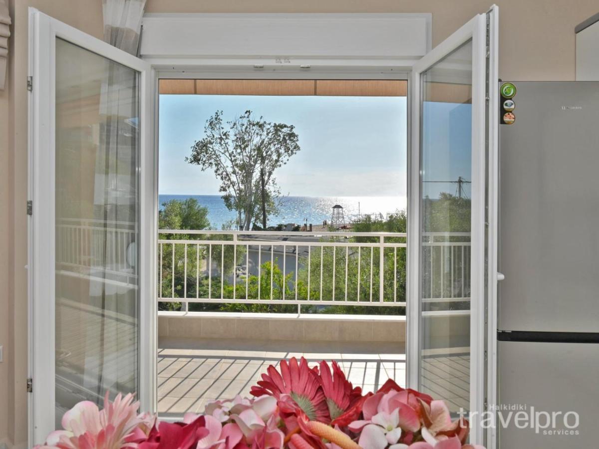 Sabbia Apartments Seafront By Rentalspro Services - Nea Moudania Halkidiki エクステリア 写真
