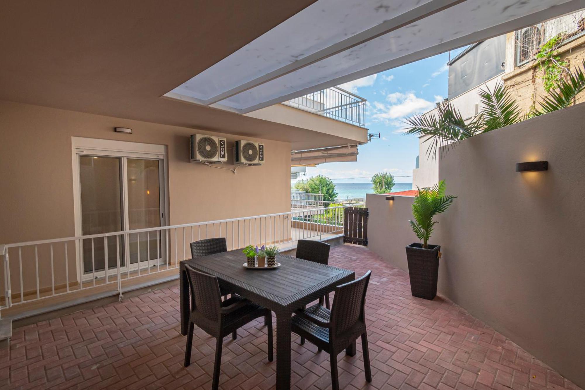 Sabbia Apartments Seafront By Rentalspro Services - Nea Moudania Halkidiki エクステリア 写真